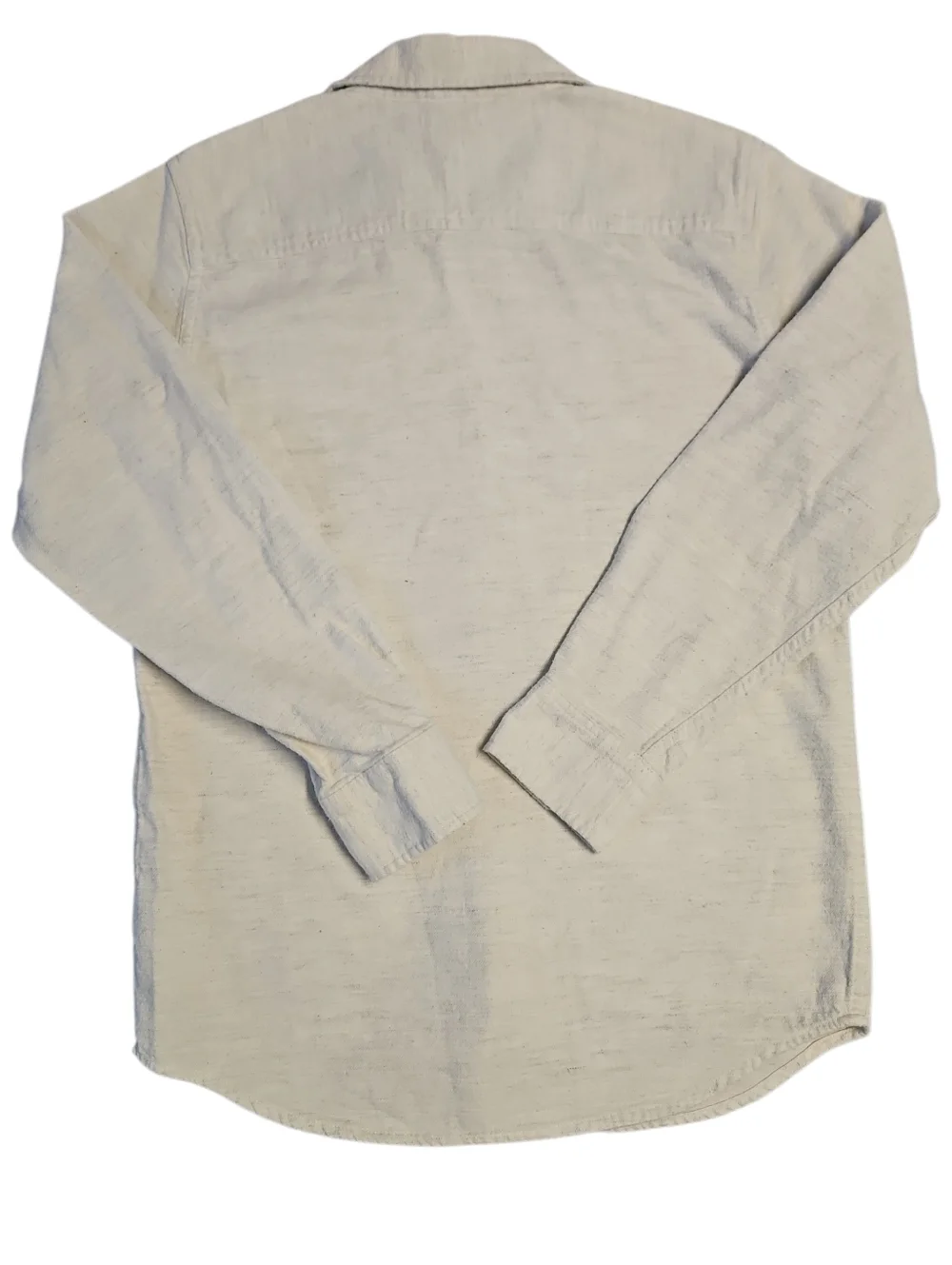 GAP Kids Boys Cream Button-Up Soft Shirt Size X-Large